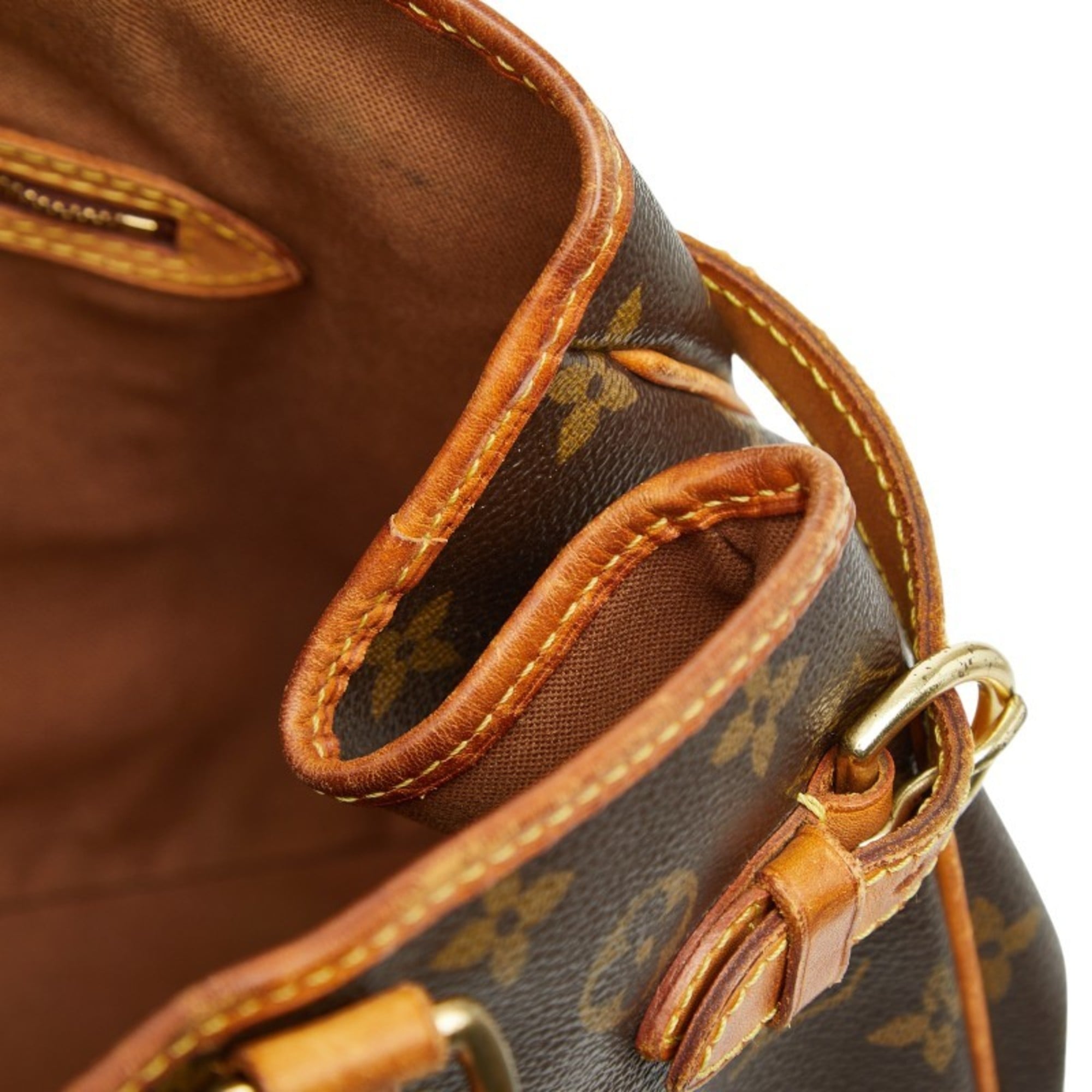 Louis Vuitton Brown Pvc Shoulder Bag Tote Bag