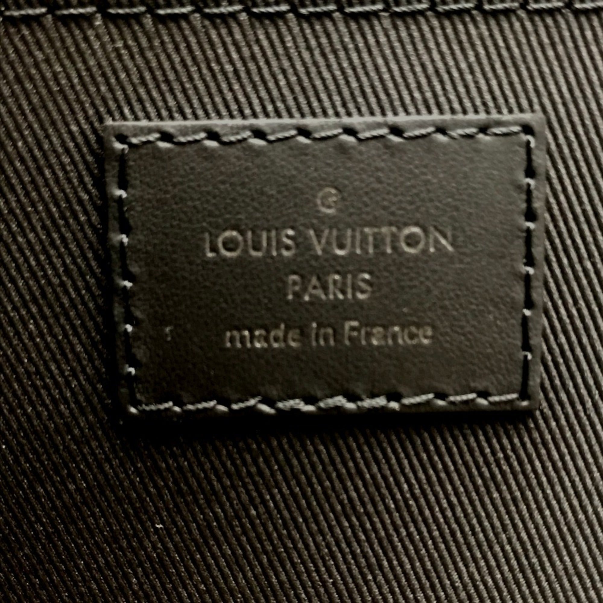 Louis Vuitton Brown Ebene Damier Canvas Clutch Bag Pochette