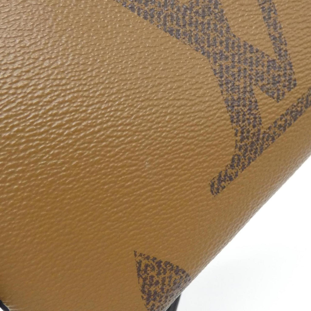 Louis Vuitton Marron Coated Canvas Pochette Shoulder Bag