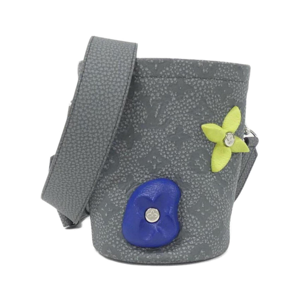 Louis Vuitton Silver Leather Pouch