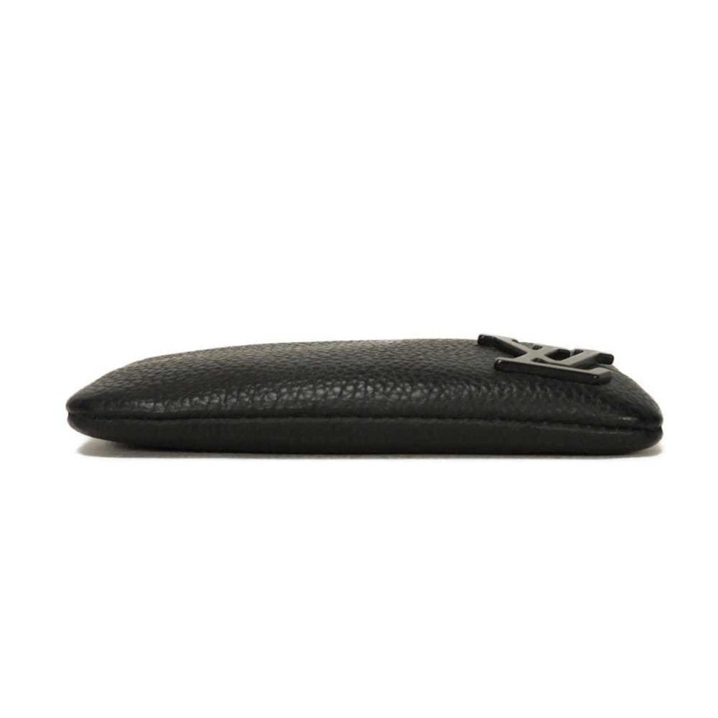 Louis Vuitton Noir Leather Coin Purse/Coin Case