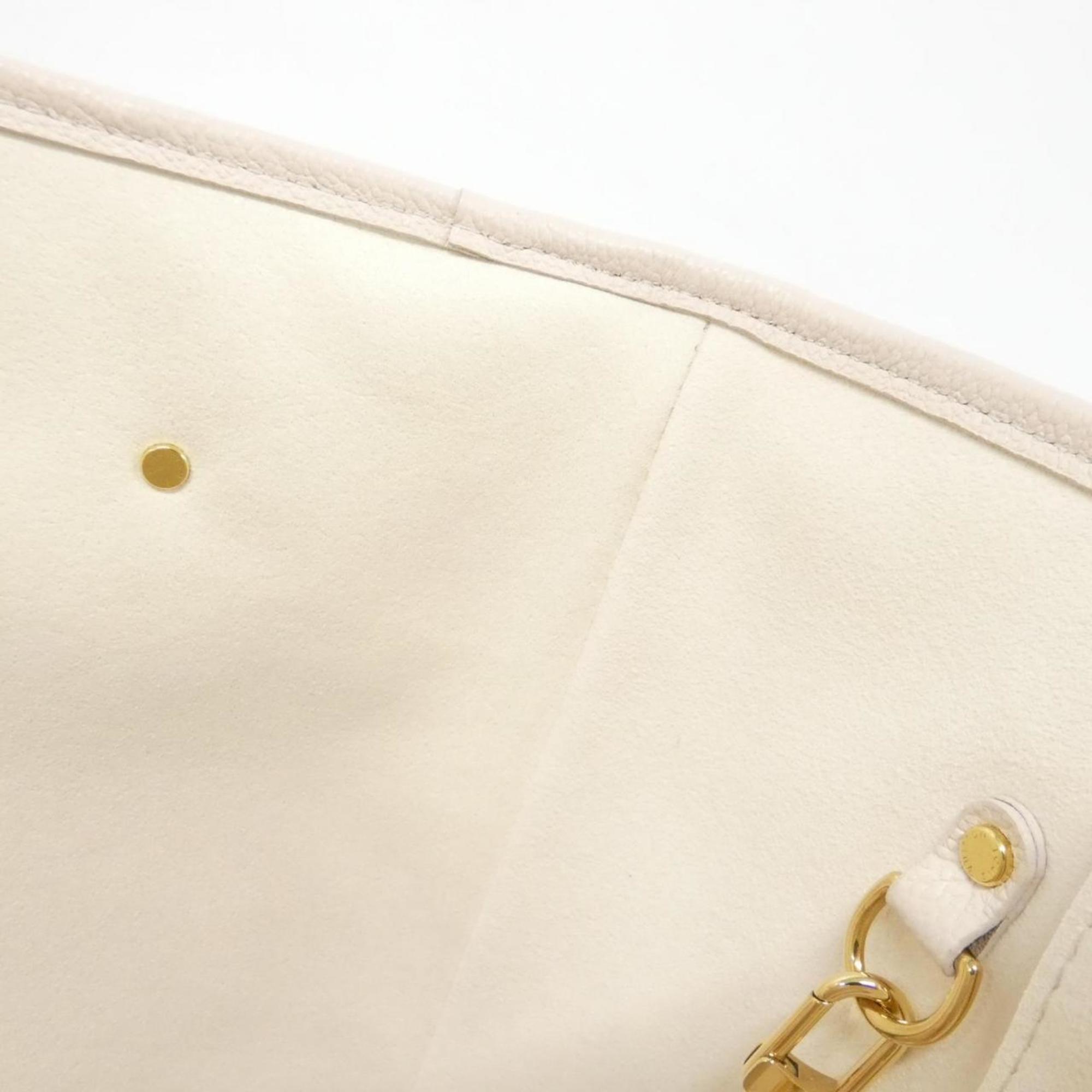 Louis Vuitton Beige Leather Handbag