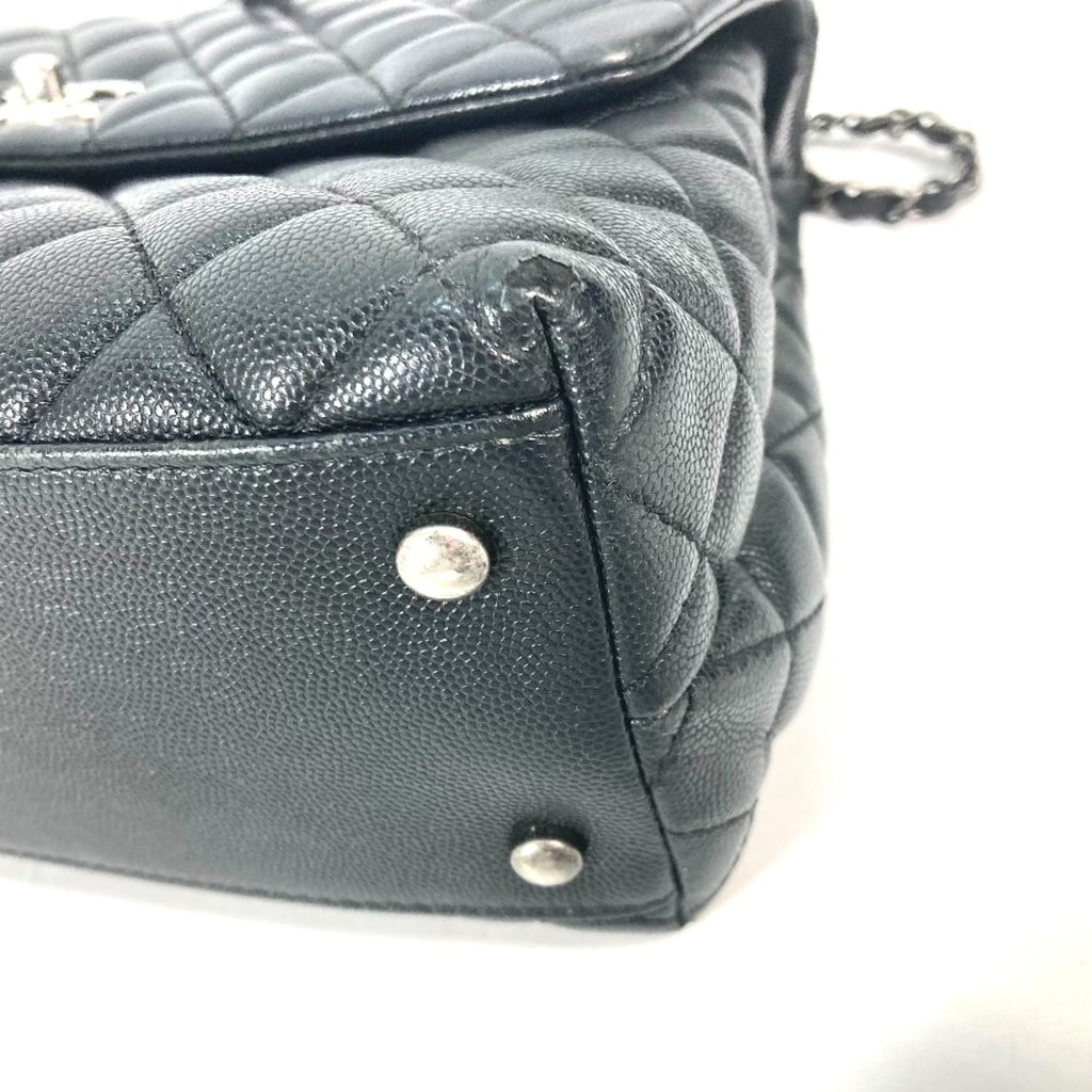 Chanel Black Leather Handbag