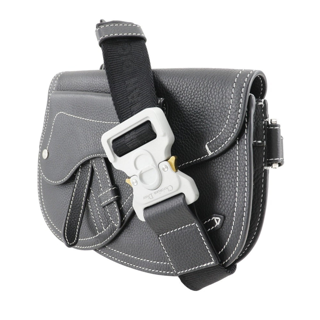 Christian Dior Black Leather Sling Bag (Pre-Owned)