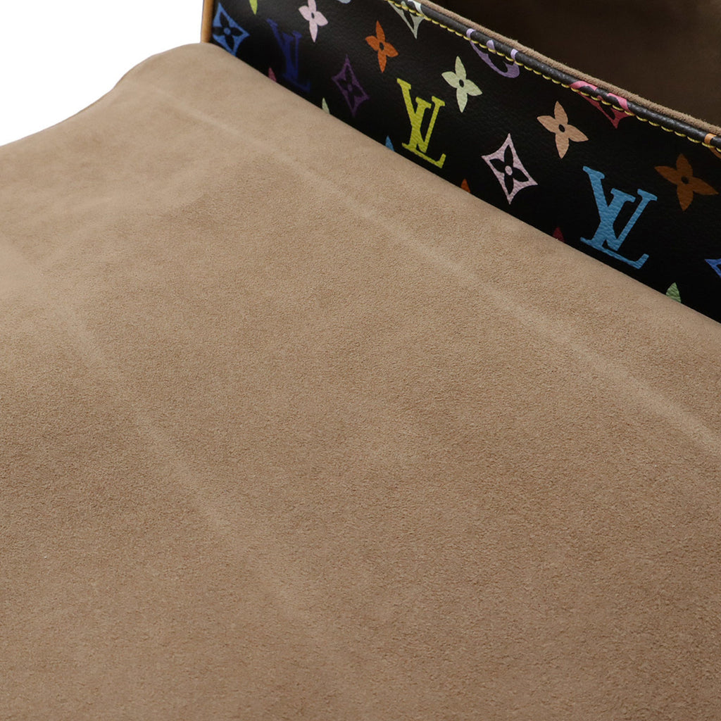 Louis Vuitton Black Multi-Color Noir Monogram Multicolore Shoulder Bag