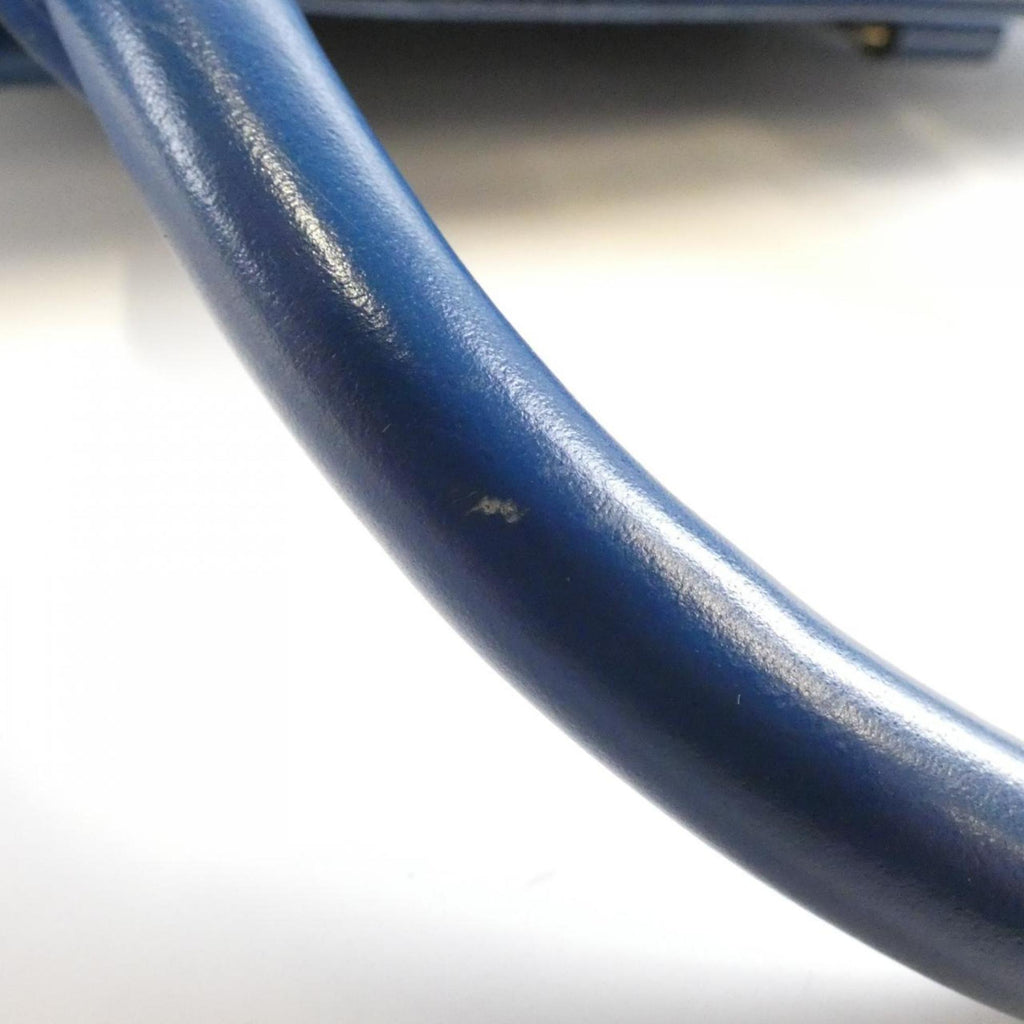 Louis Vuitton Blue Leather Handbag