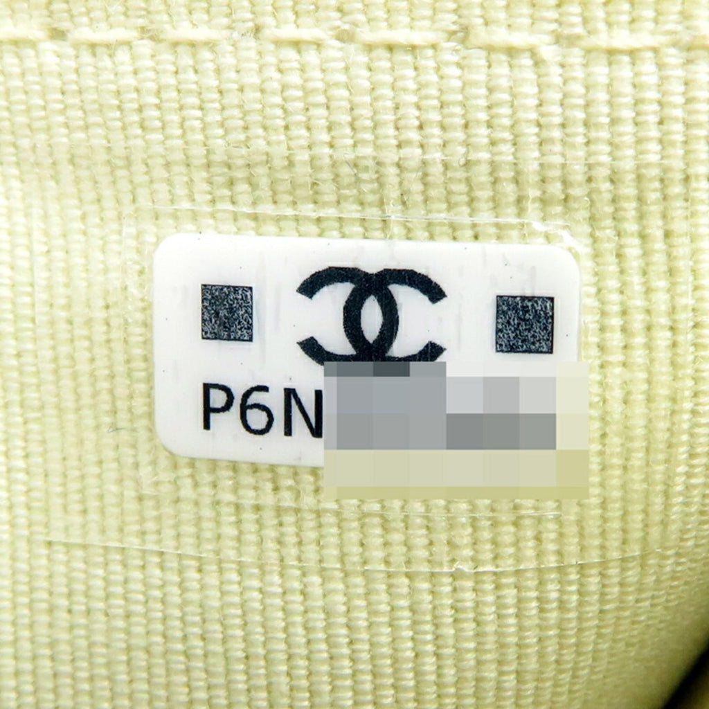 Chanel Cream White Grained Calfskin Wallet (Tri-Fold)