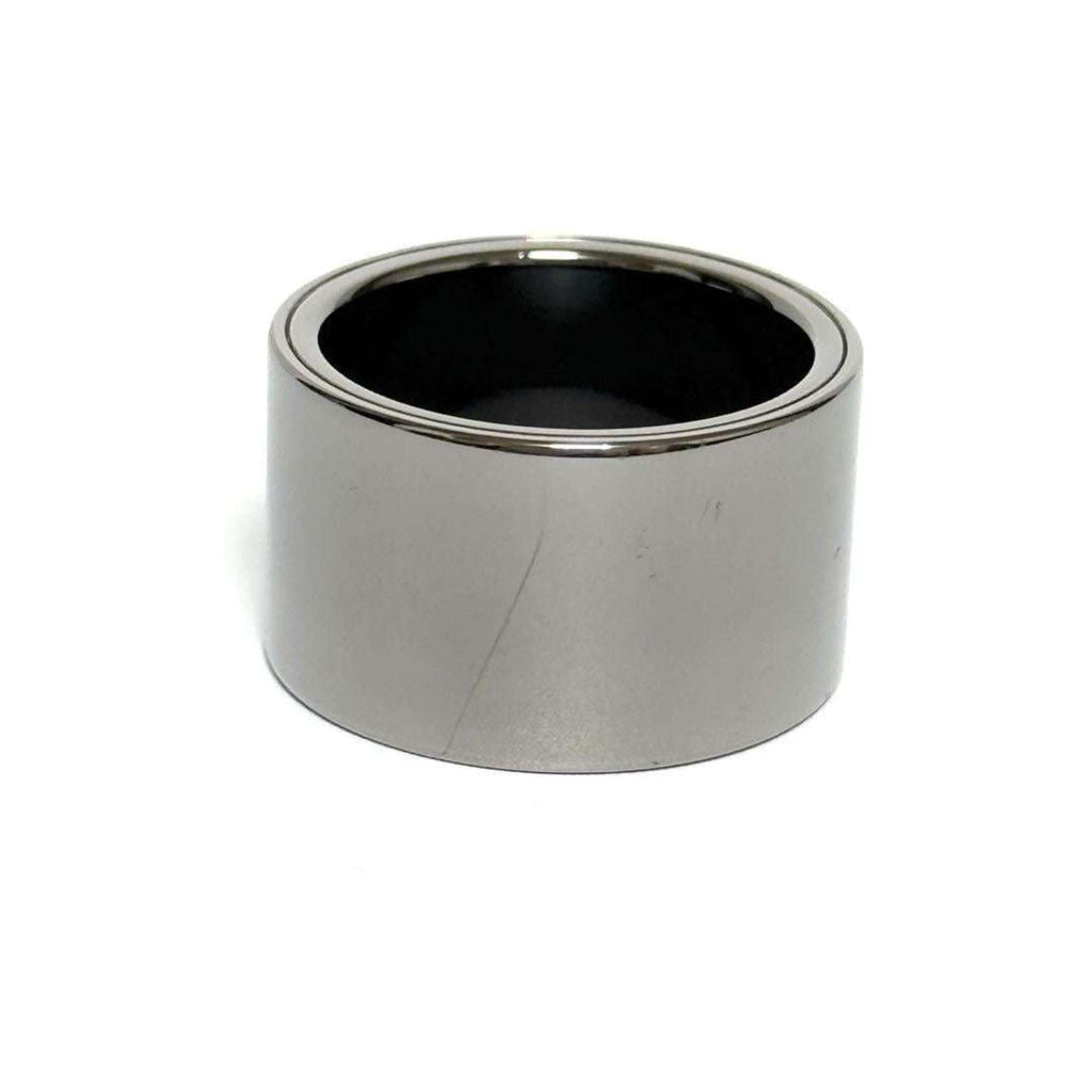Louis Vuitton Silver Metal Band Ring
