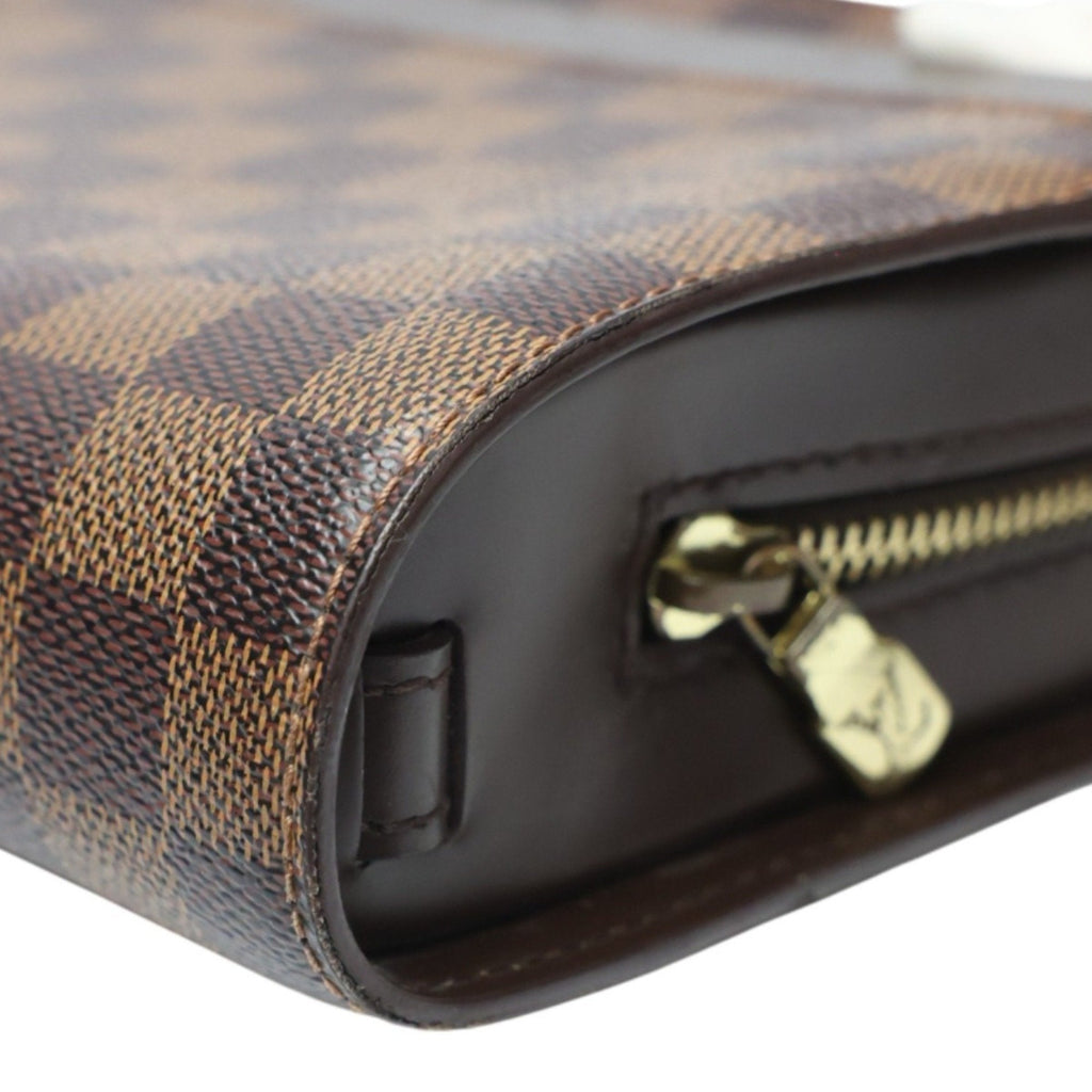 Louis Vuitton Damier Brown Damier Canvas Clutch Bag