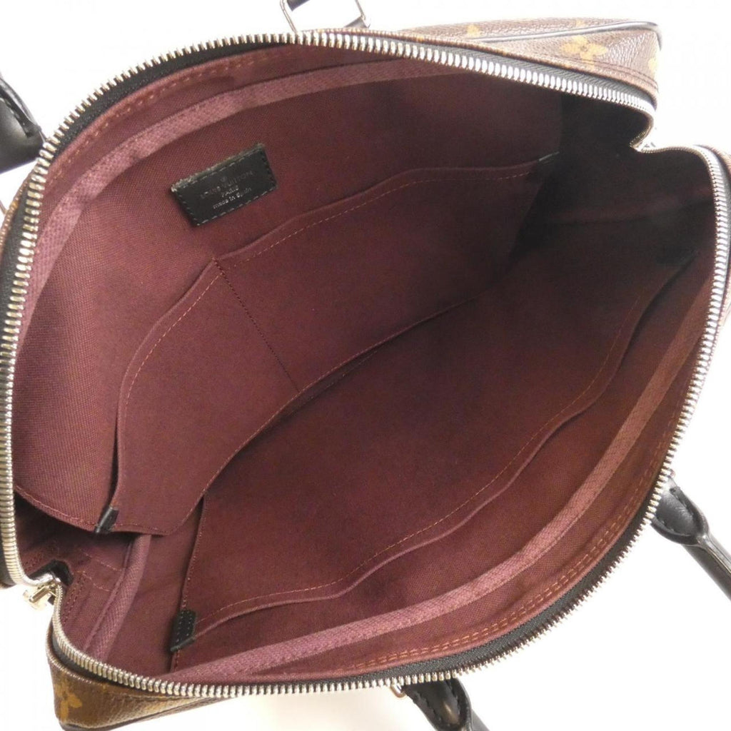 Louis Vuitton Marron Coated Canvas Handbag