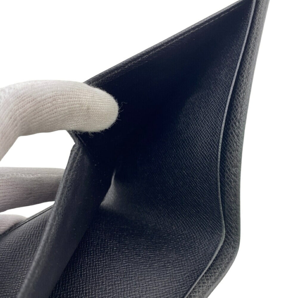Louis Vuitton Black Leather Wallet