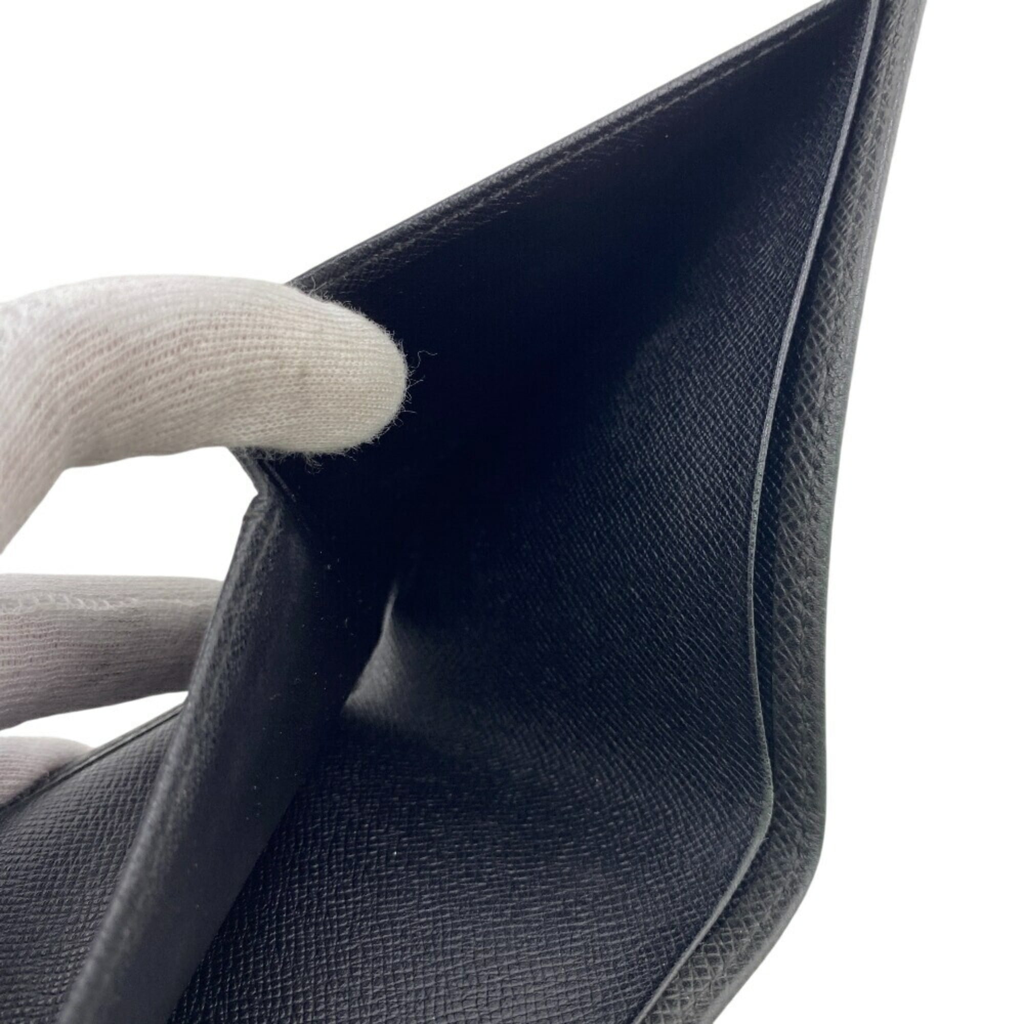 Louis Vuitton Black Leather Wallet