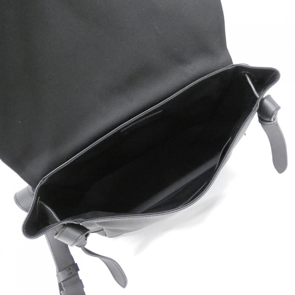 Louis Vuitton Black Denim Leather Shoulder Bag
