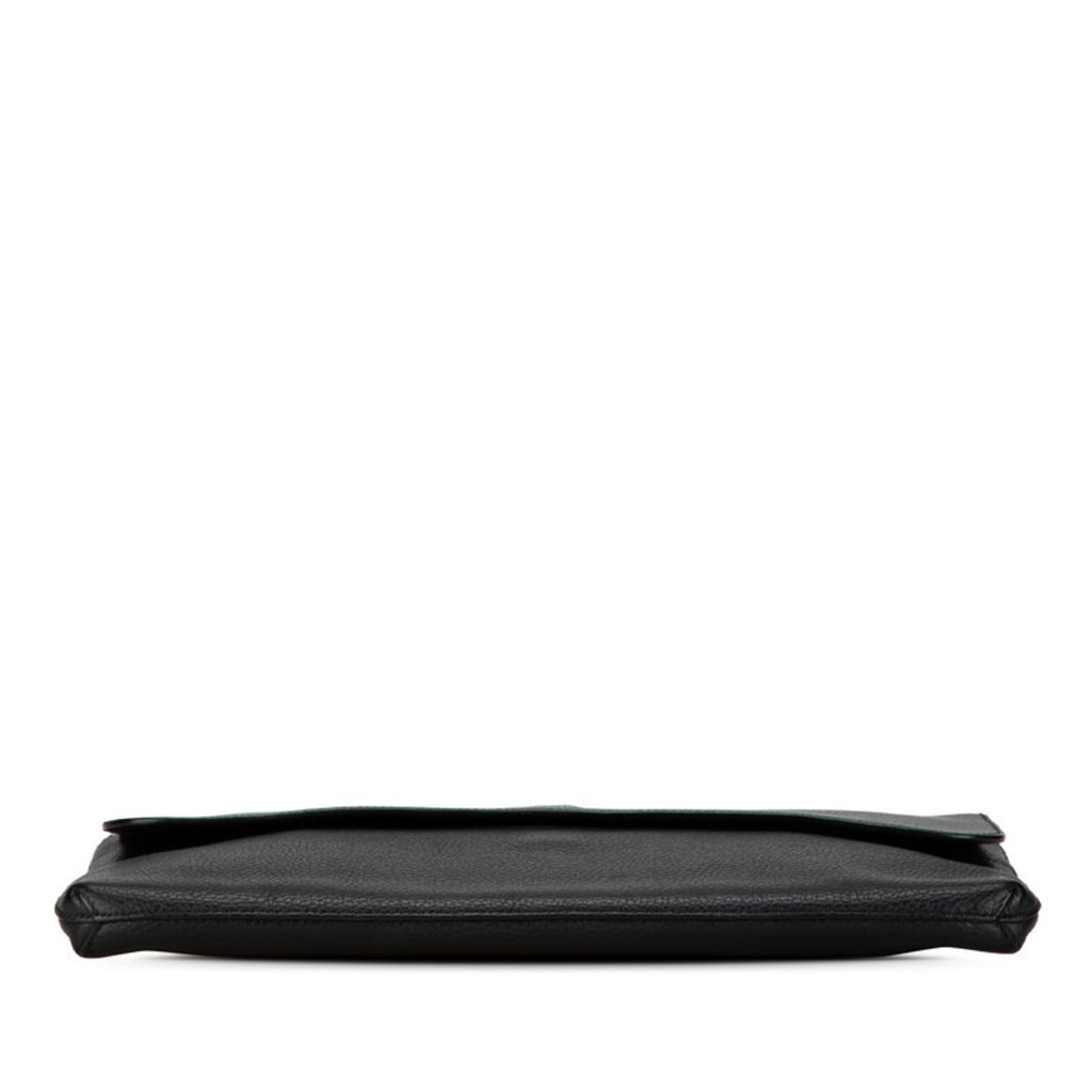 Gucci Black Leather Clutch Bag (Pre-Owned)