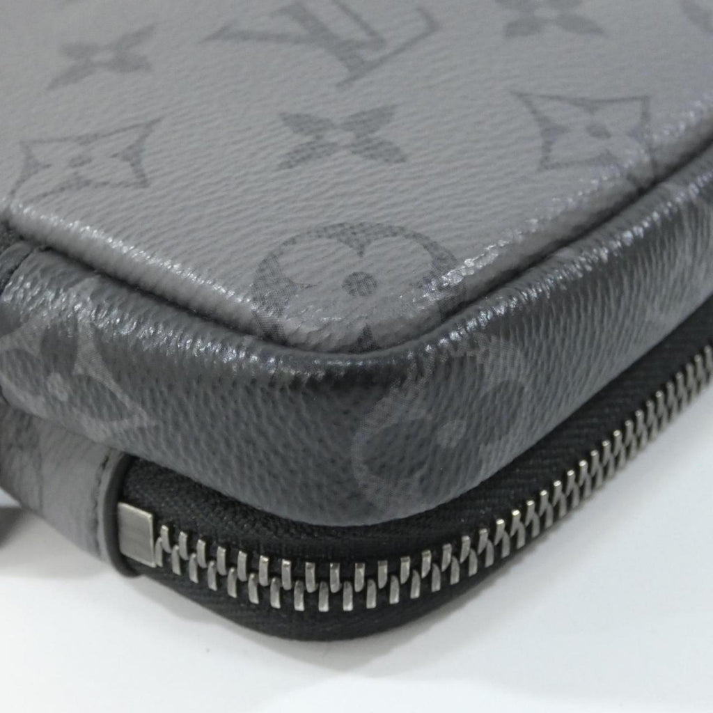 Louis Vuitton Monogram Eclipse Black Gris Coated Canvas Shoulder Bag