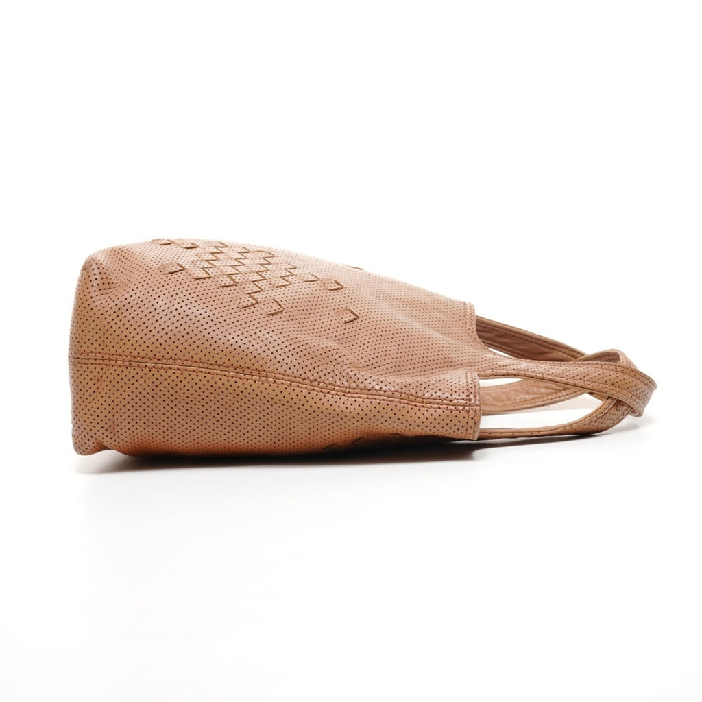 Bottega Veneta Intrecciato Brown Leather Handbag