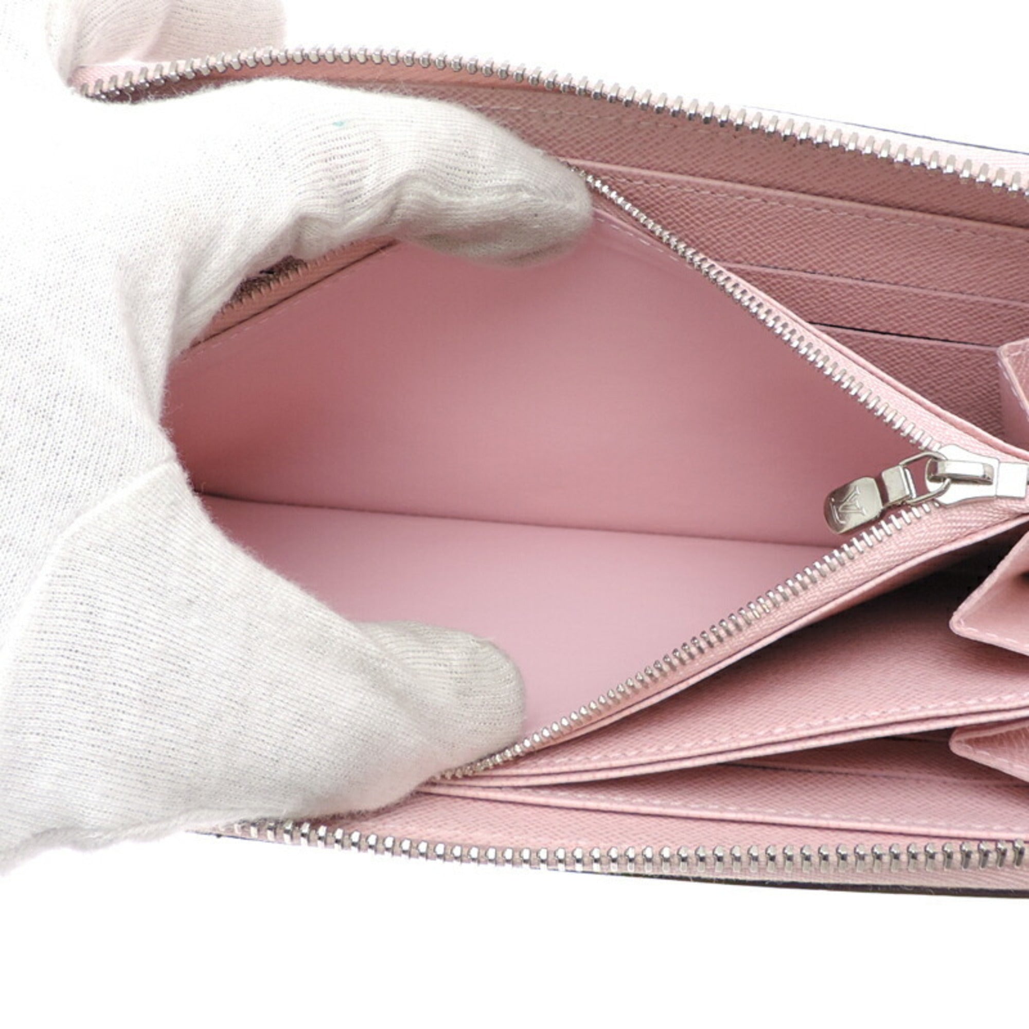 Louis Vuitton Pink Rose Ballerine Epi Leather Long Wallet