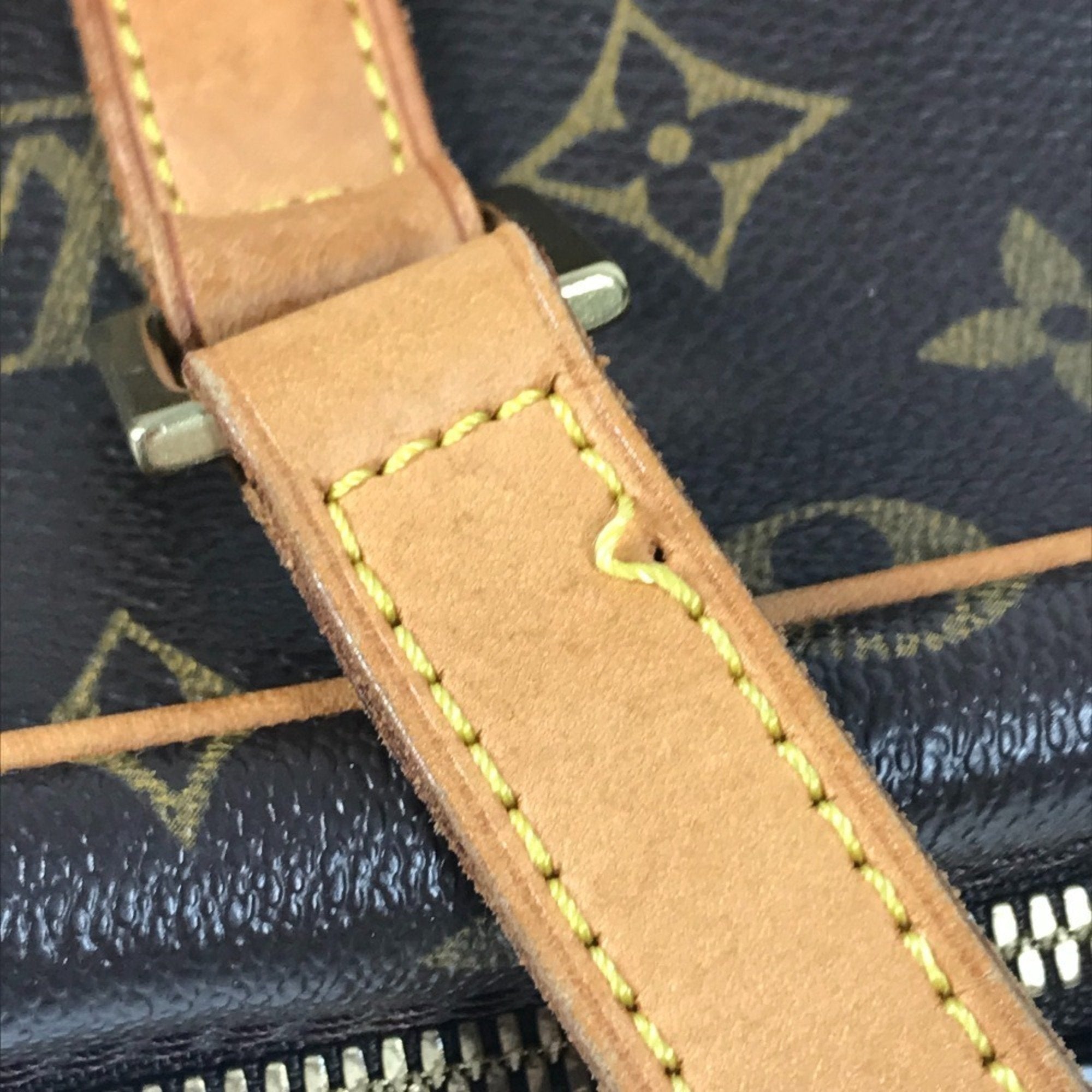 Louis Vuitton Brown Monogram Canvas Handbag Tote Bag
