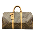 Louis Vuitton Brown Pvc Boston Bag