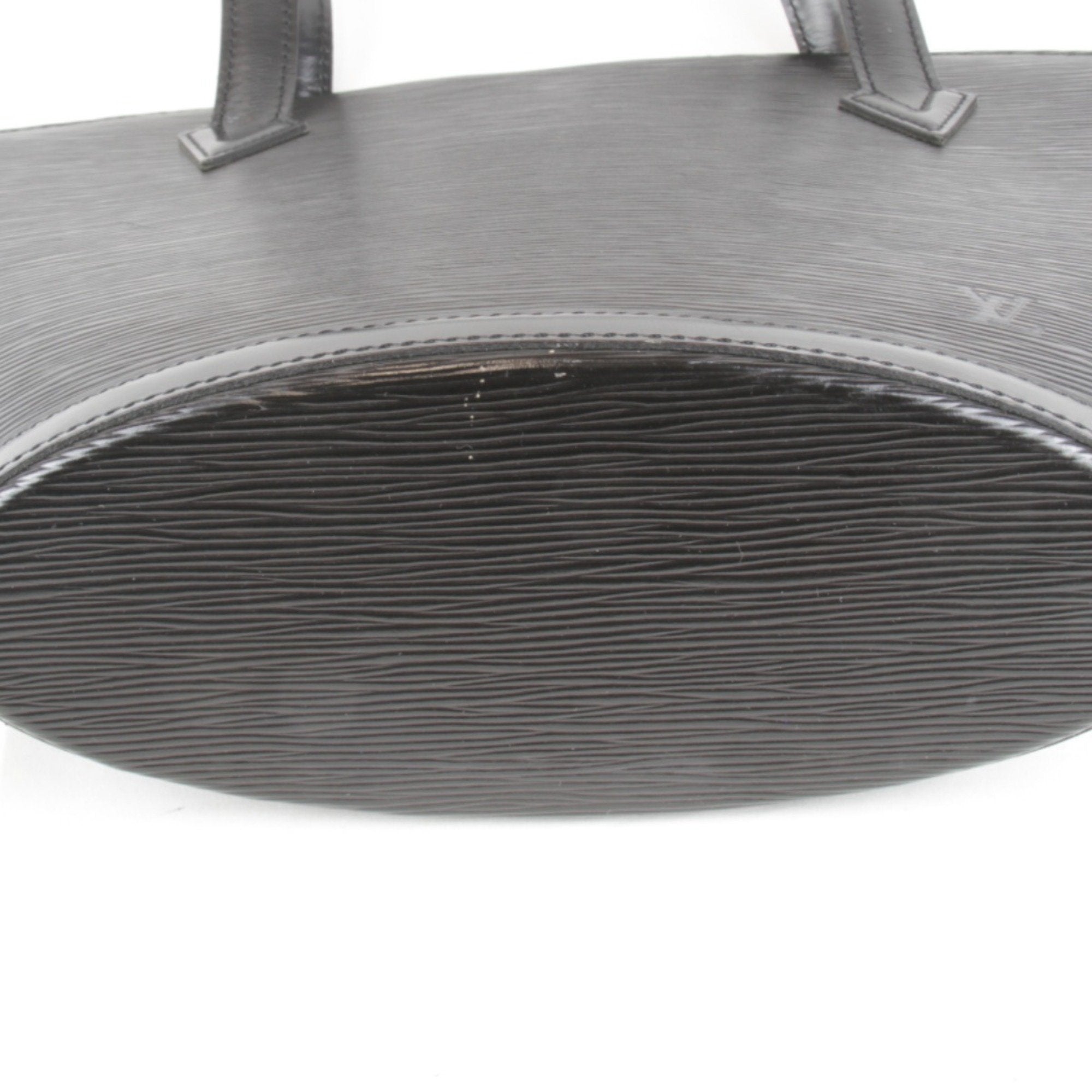 Louis Vuitton Epi Black Epi Leather Handbag