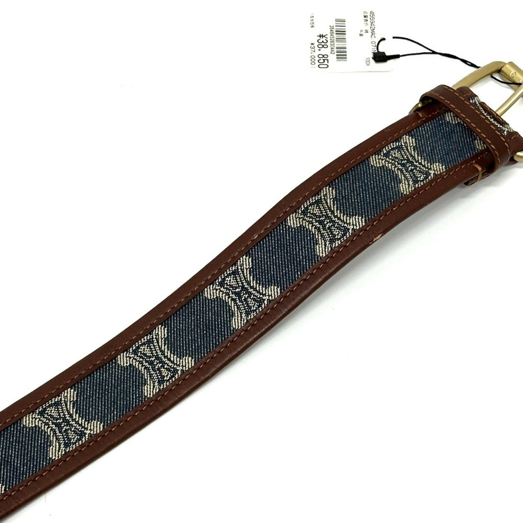 Celine Blue Denim Fanny Pack Pouch