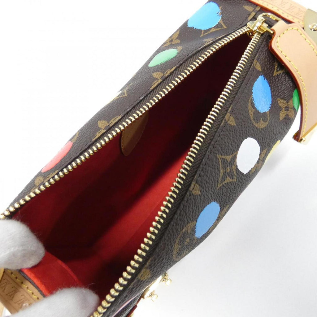 Louis Vuitton Brown Multi-Color Coated Canvas Shoulder Bag