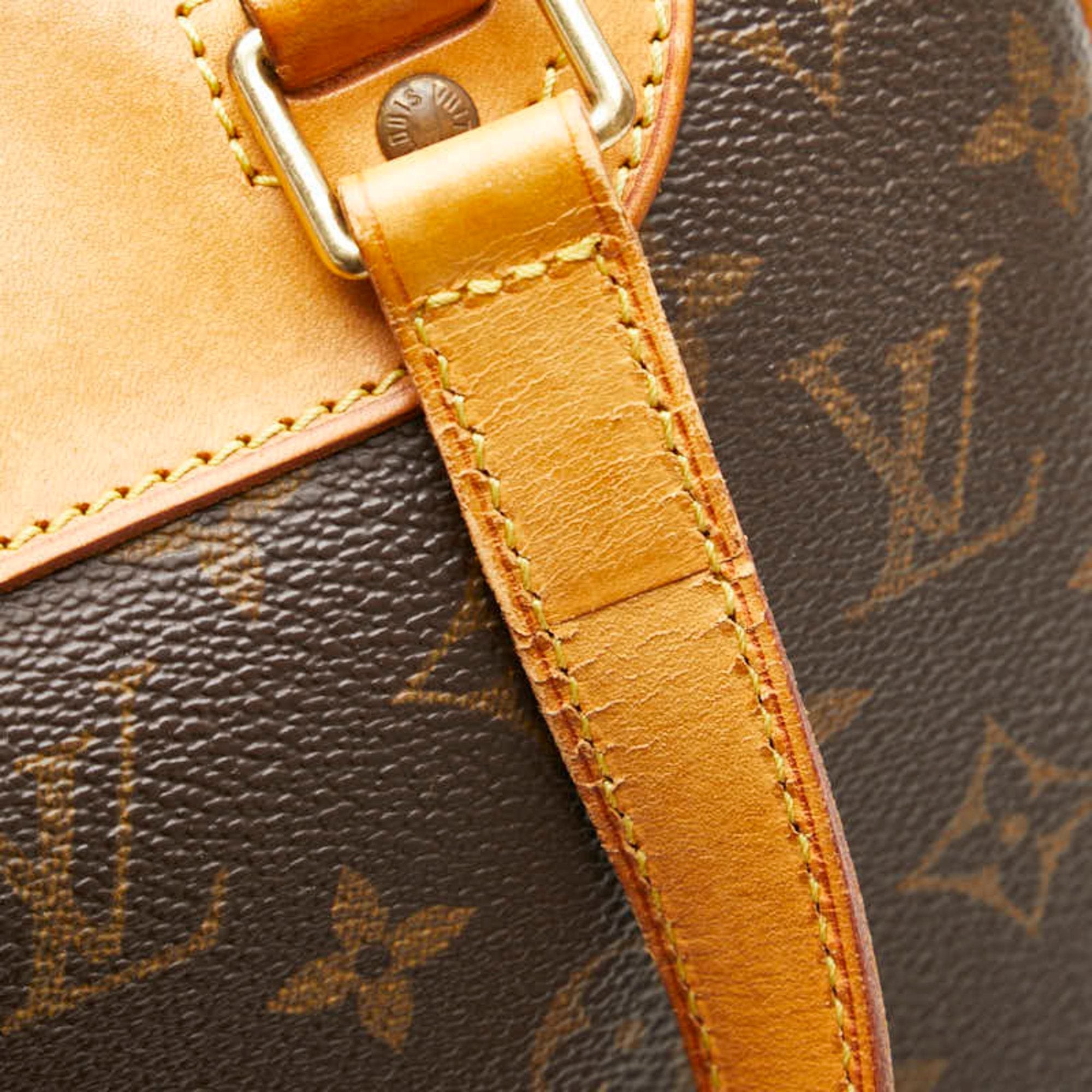 Louis Vuitton Monogram Brown Pvc Leather Handbag