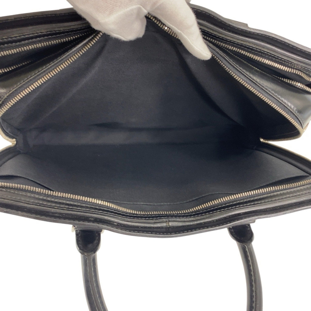 Louis Vuitton Black Noir Epi Leather Briefcase