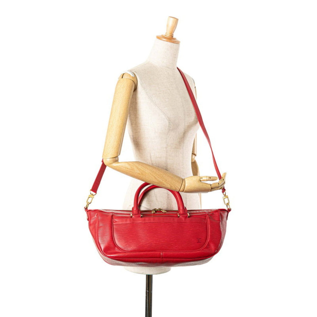 Louis Vuitton Red Color Rouge Leather Handbag Shoulder Bag