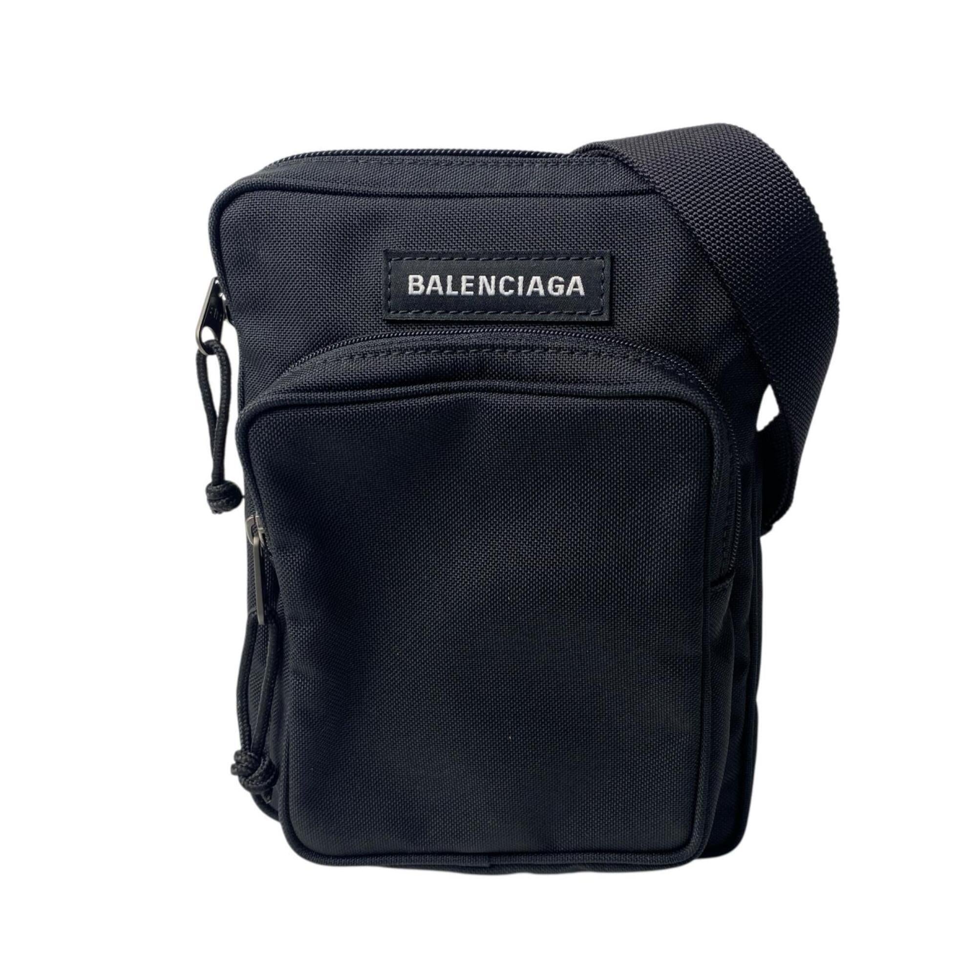 Balenciaga Black Nylon Sling