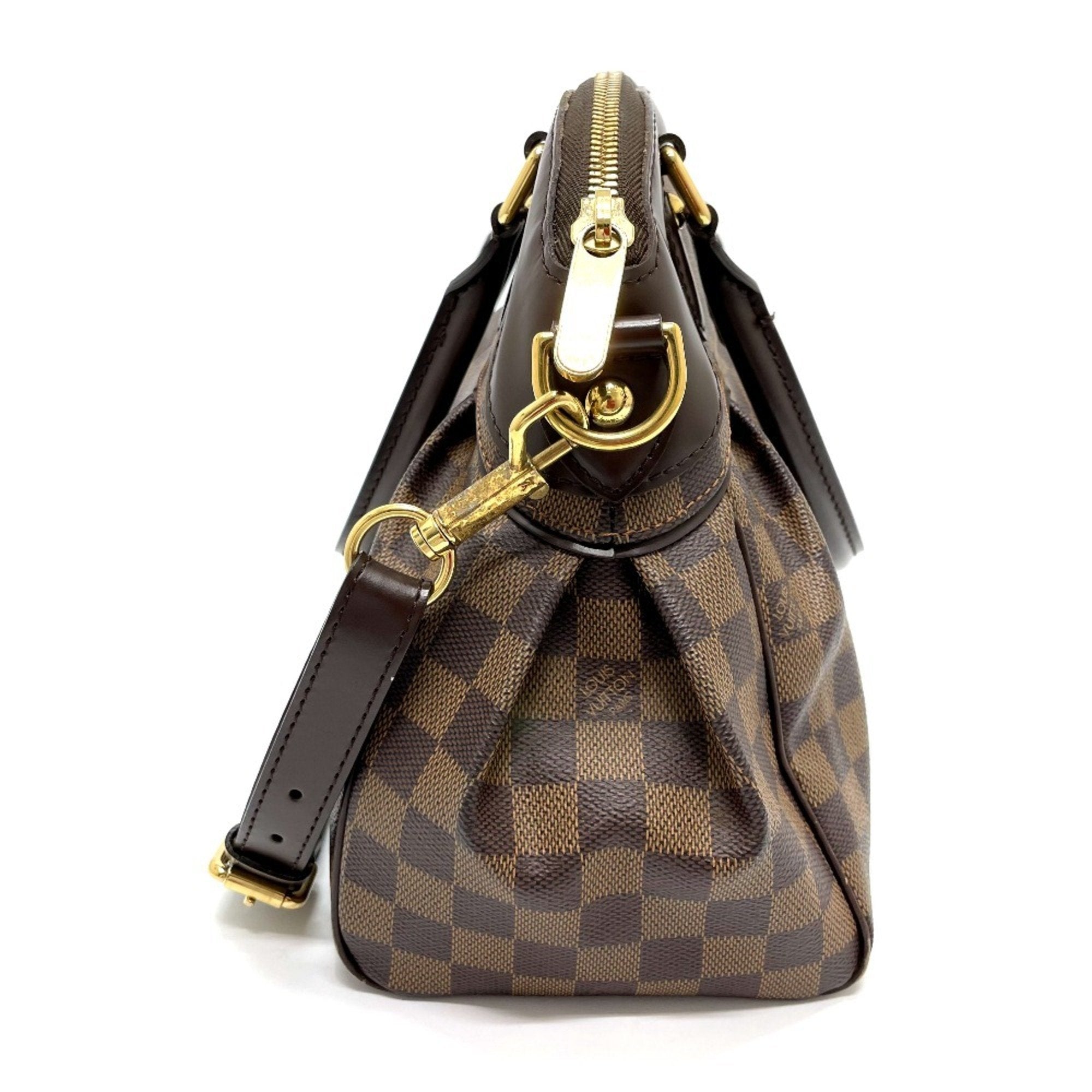 Louis Vuitton Brown Damier Canvas Ebene Damier Canvas Handbag Shoulder Bag