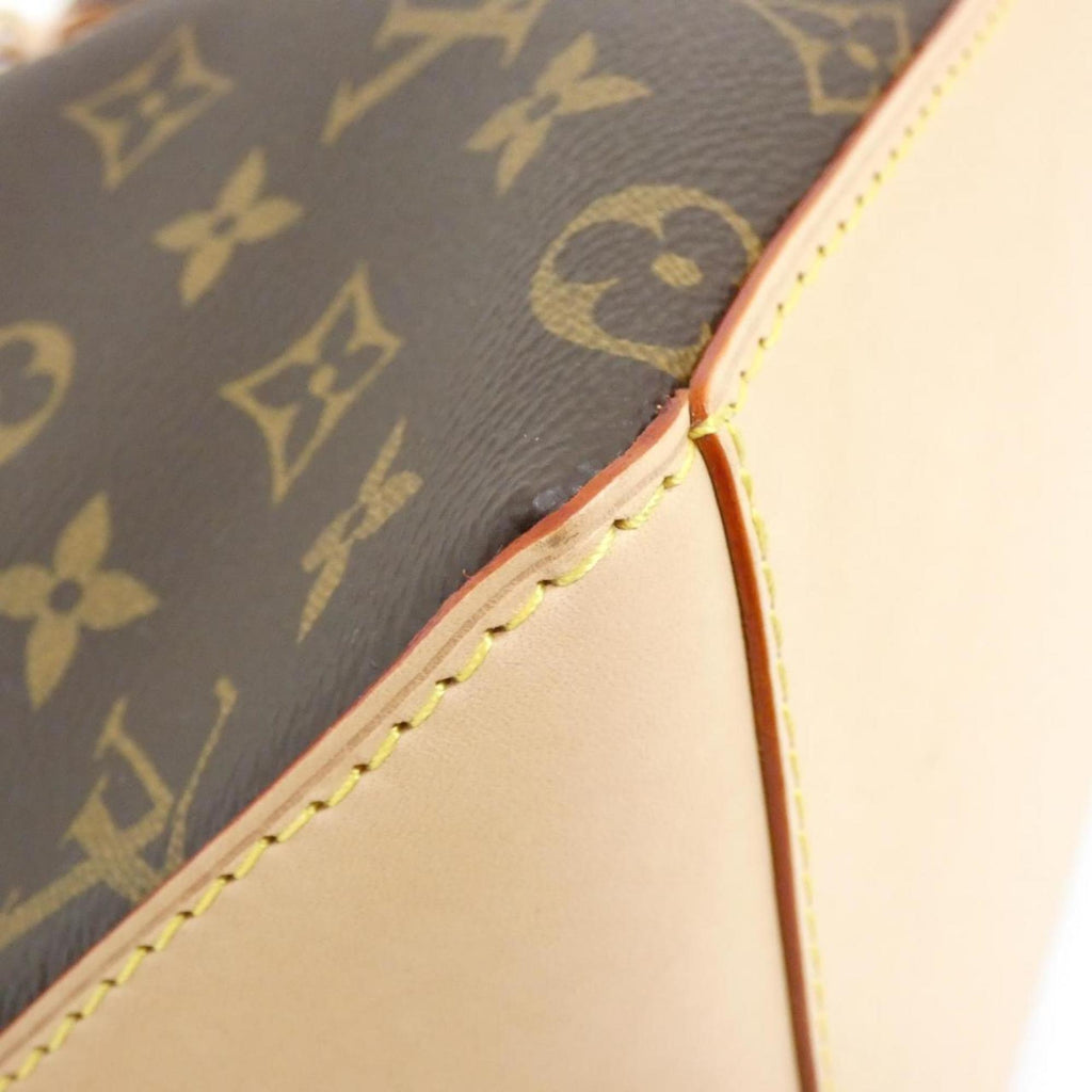 Louis Vuitton Marron Coated Canvas Shoulder Bag