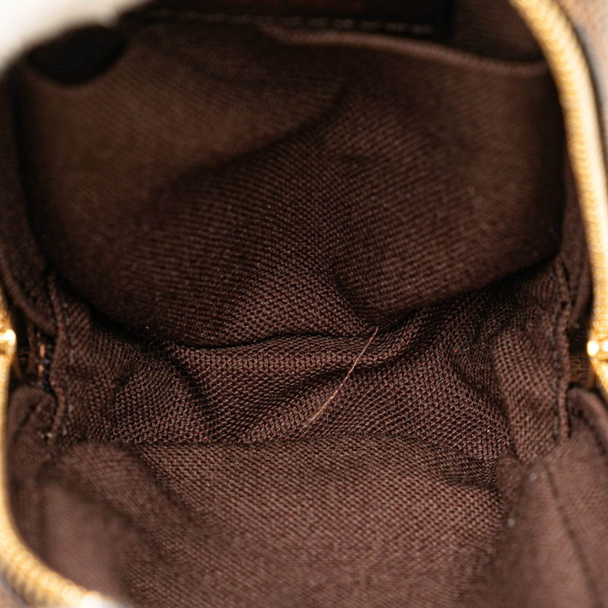 Louis Vuitton Brown Pvc Leather Shoulder Bag