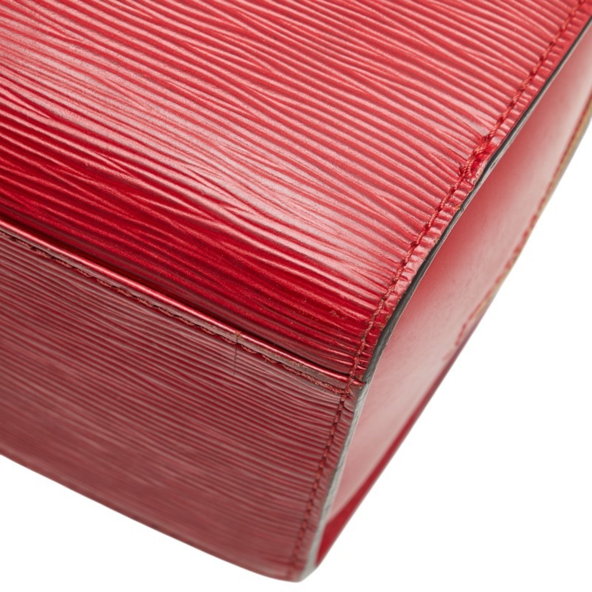 Louis Vuitton Epi Castilian Red Leather Handbag
