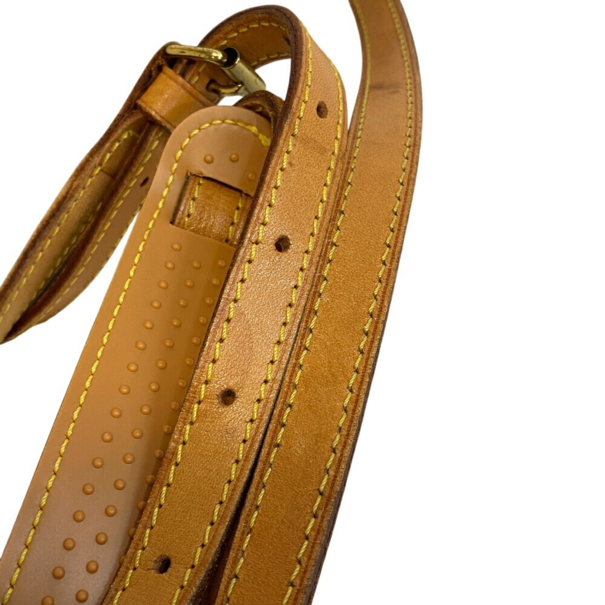Louis Vuitton Brown Leather Shoulder Bag