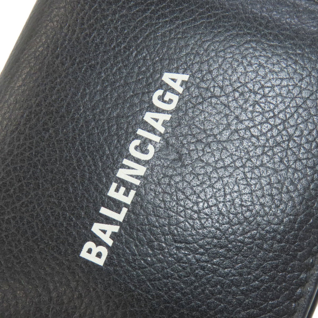 Balenciaga Black Leather Wallet (Bi-Fold)