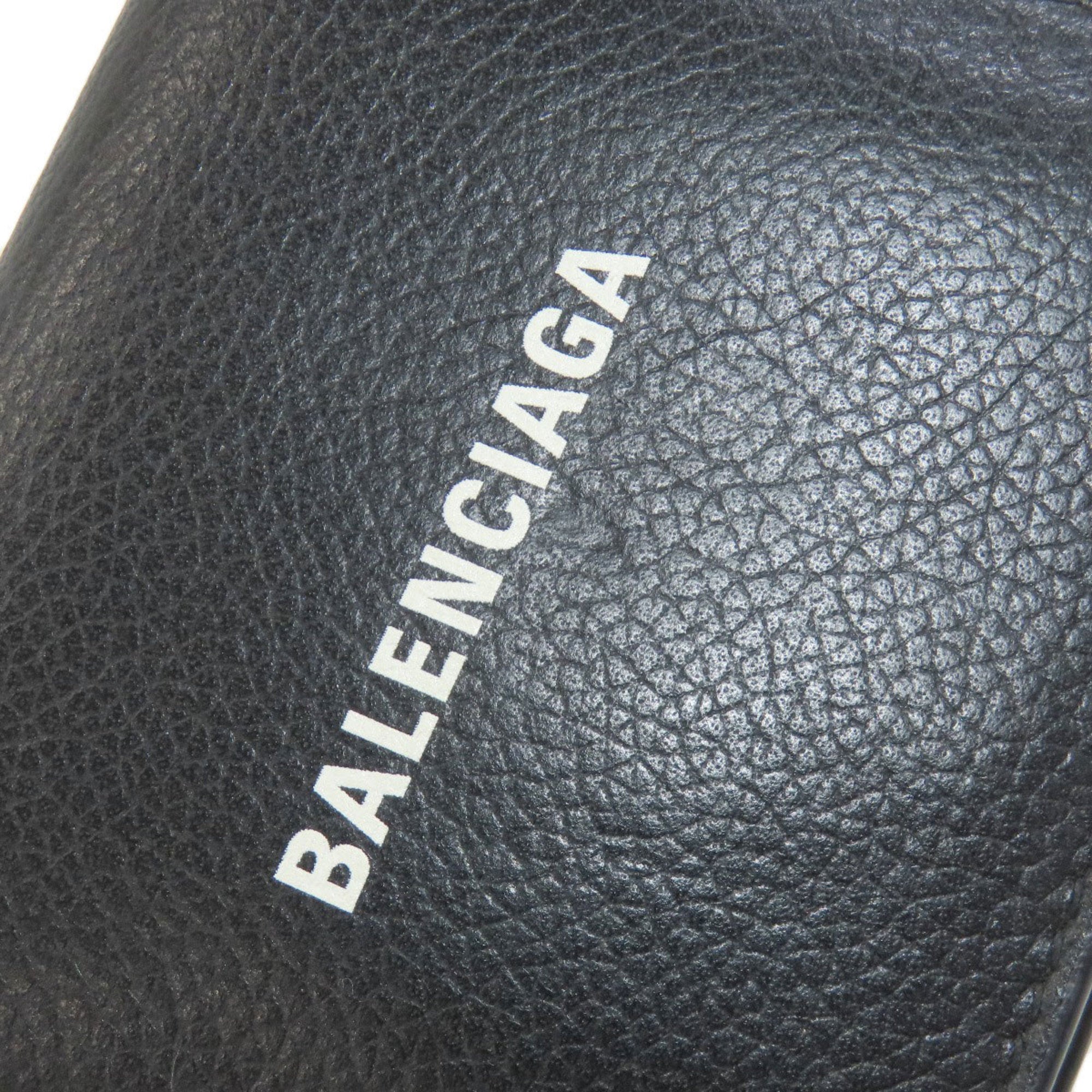 Balenciaga Black Leather Wallet (Bi-Fold)