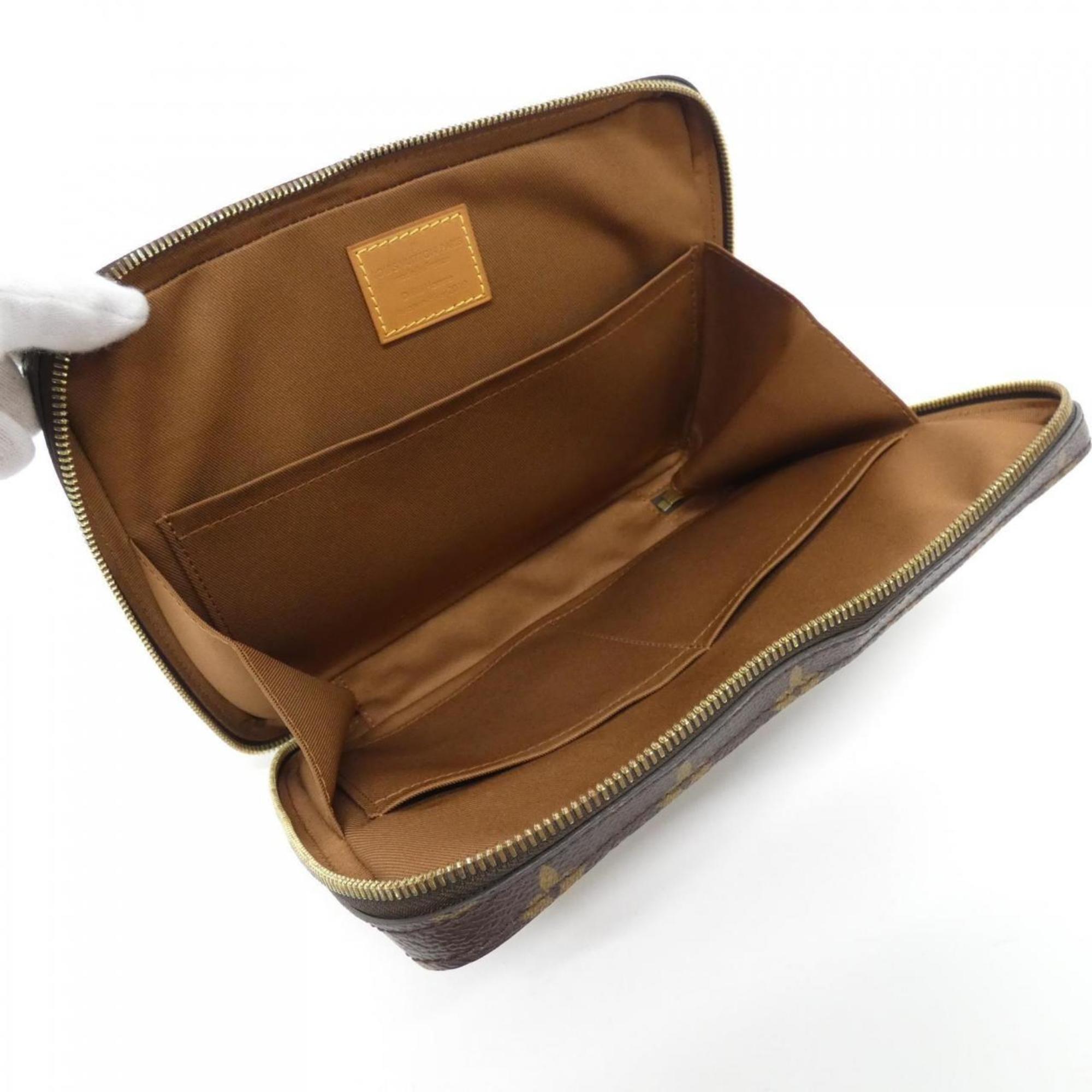 Louis Vuitton Marron Coated Canvas Shoulder Bag