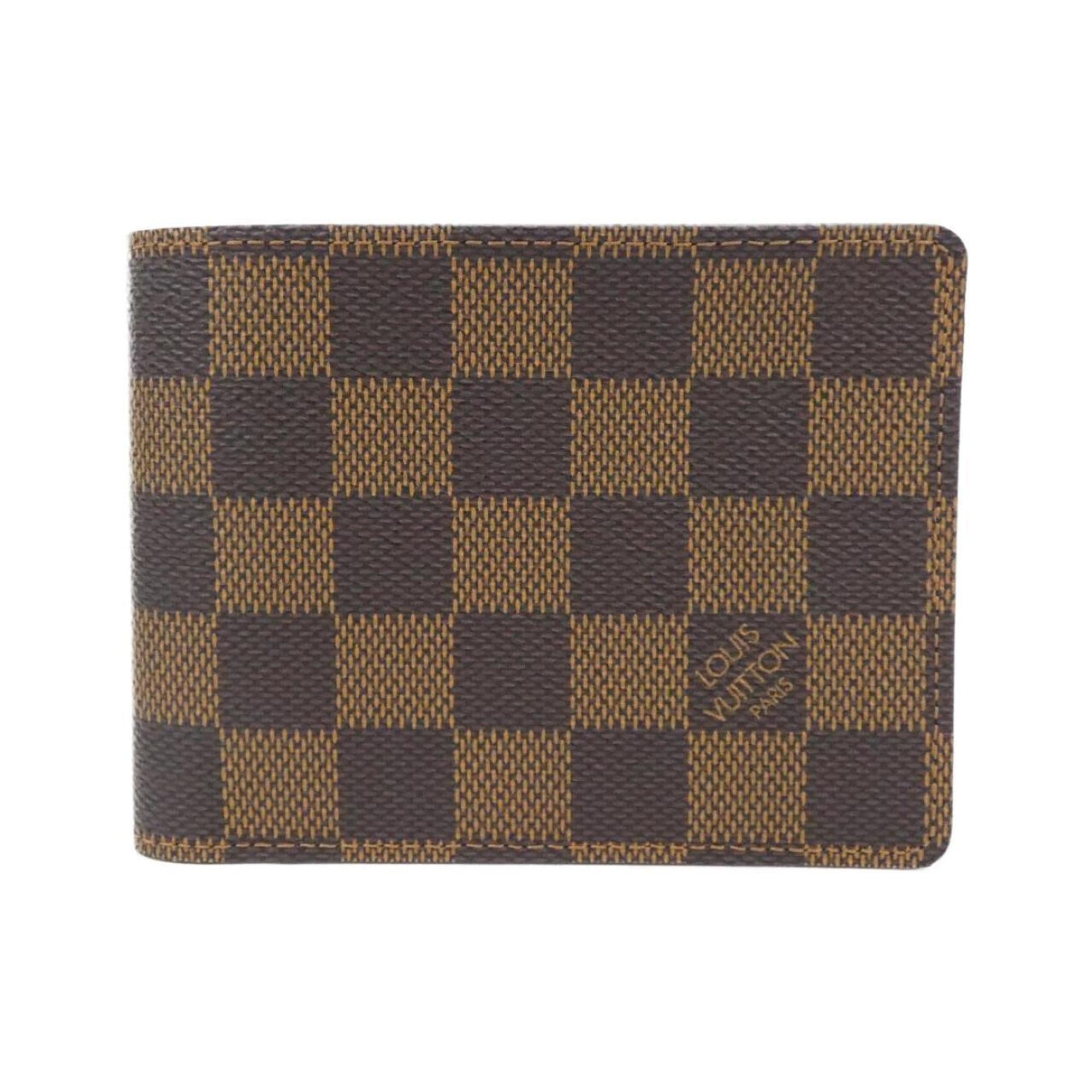 Louis Vuitton Ebene Coated Canvas Bill Wallet