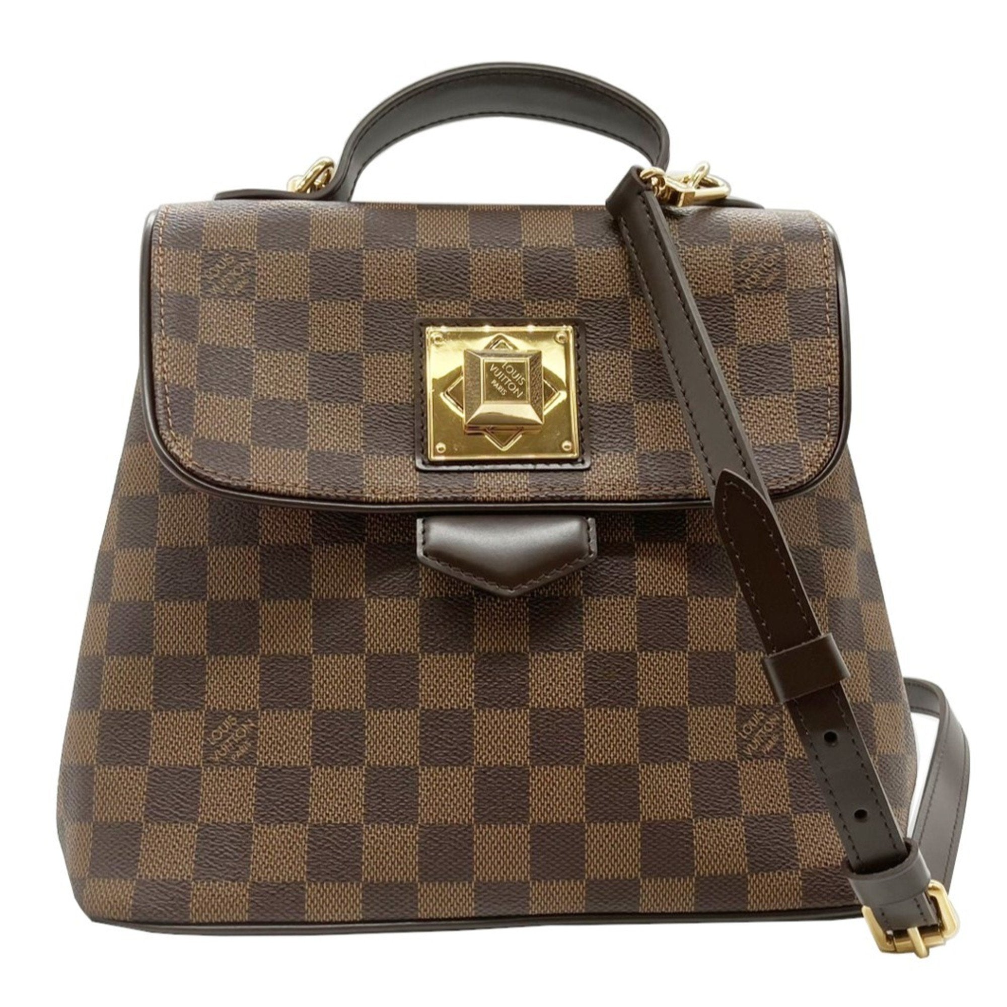 Louis Vuitton Damier Damier Canvas Ebene Shoulder Bag