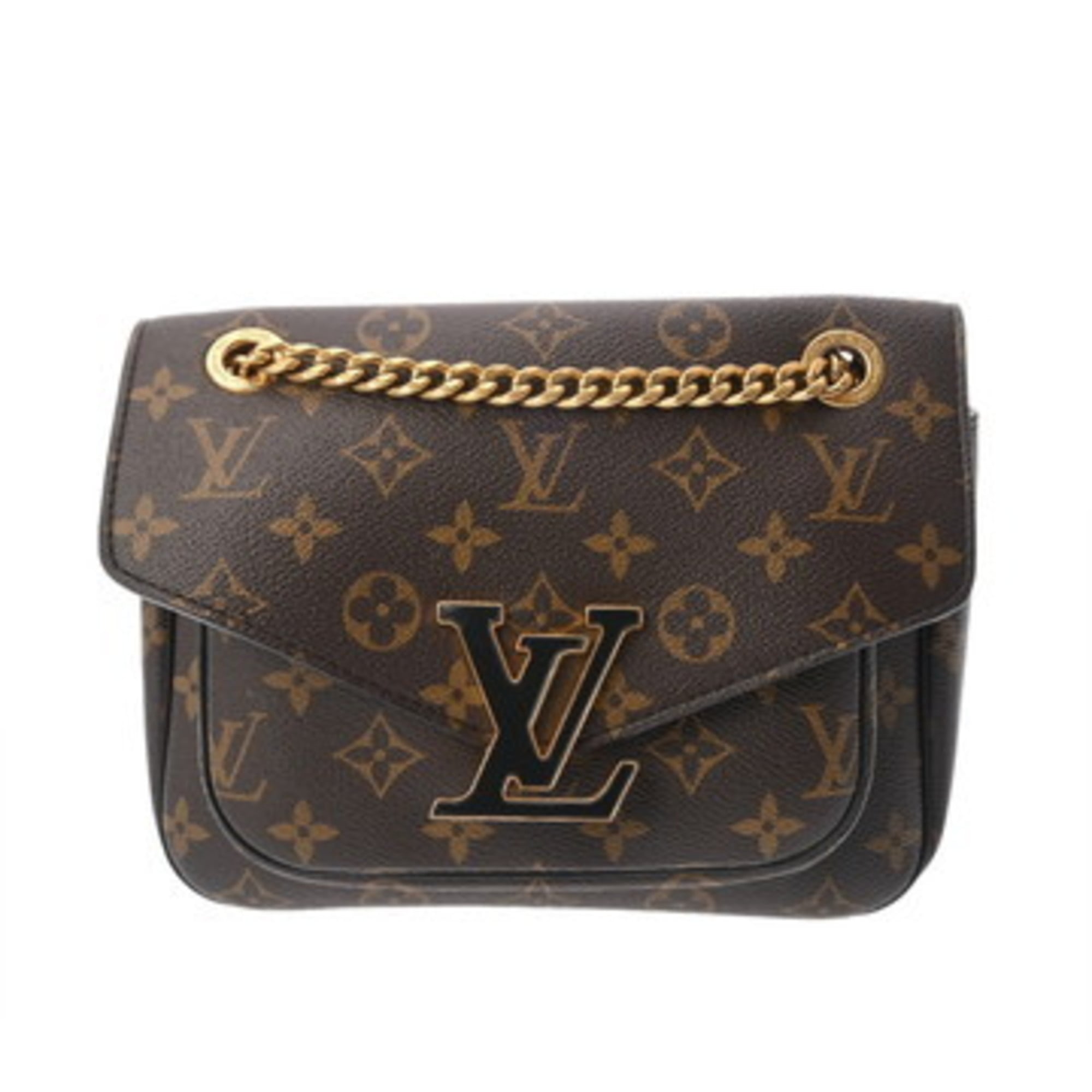 Louis Vuitton Brown Monogram Canvas Shoulder Bag