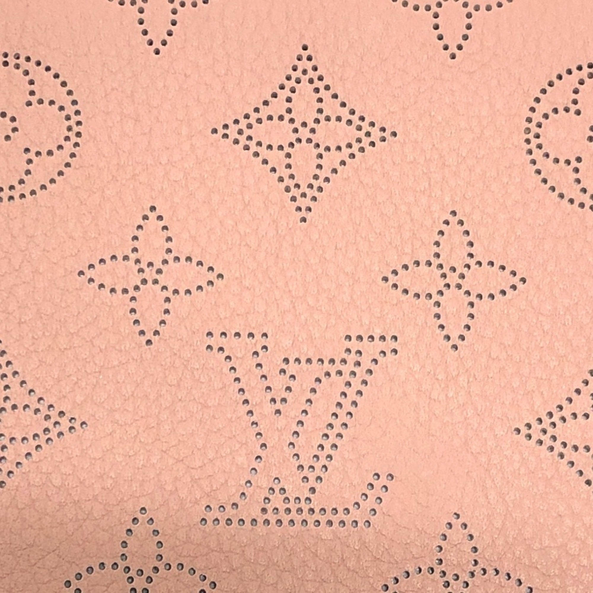 Louis Vuitton Mahina Pink Mahina Leather Long Wallet
