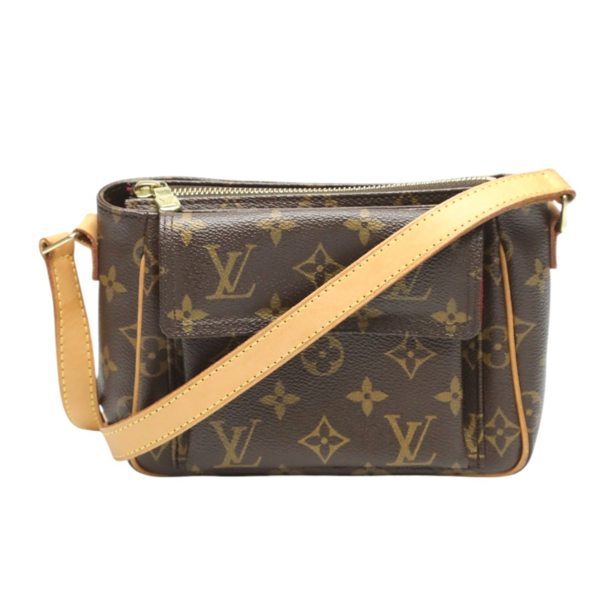 Louis Vuitton Brown Monogram Canvas Shoulder Bag