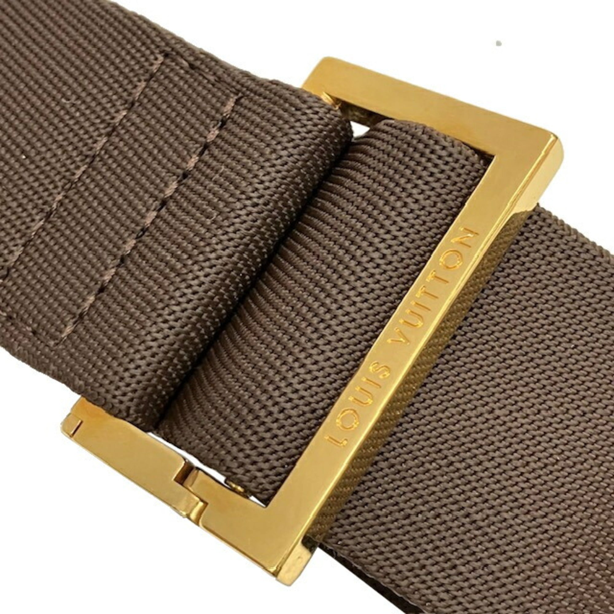 Louis Vuitton Ebene Damier Canvas Shoulder Bag Sling Bag