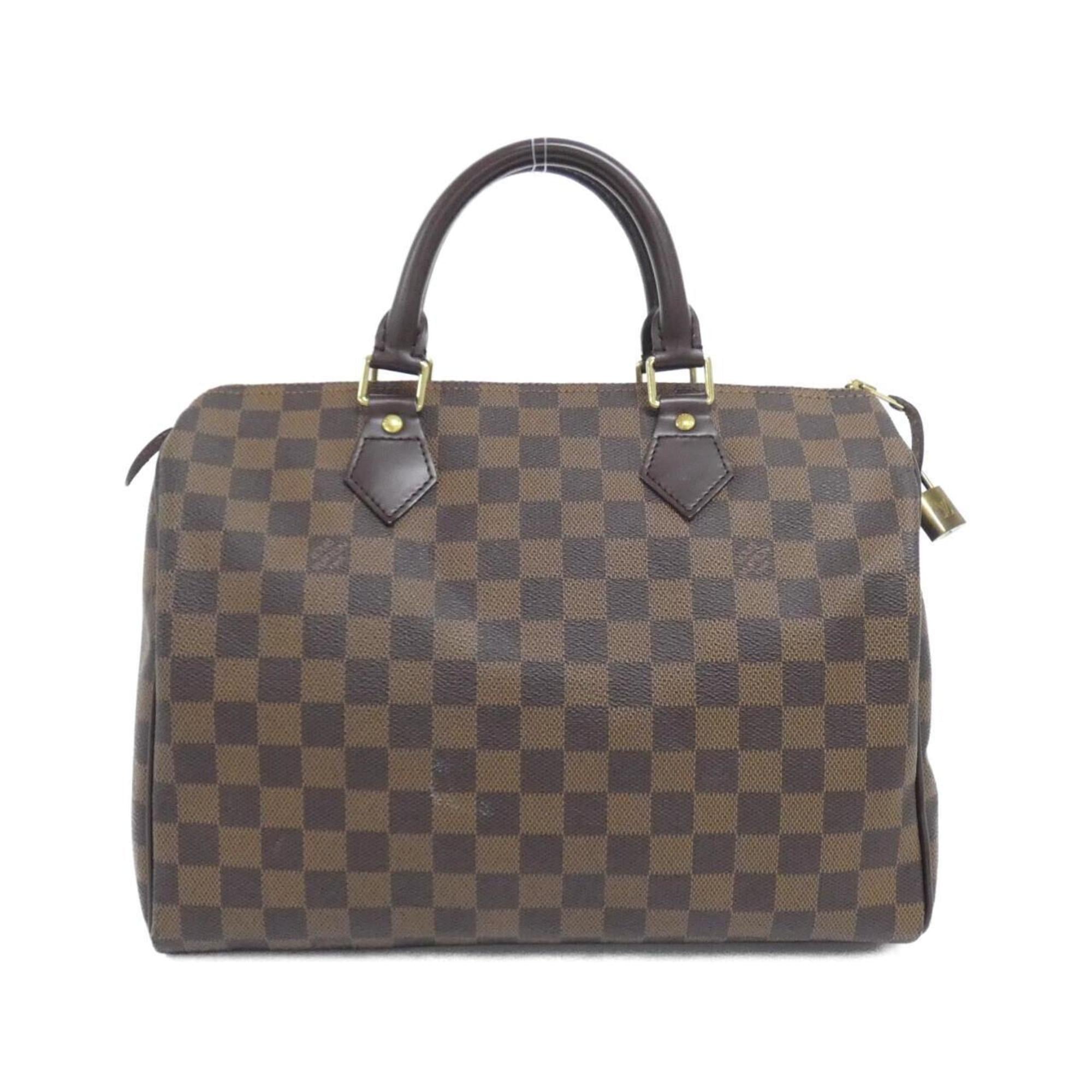 Louis Vuitton Ebene Coated Canvas Boston Bag