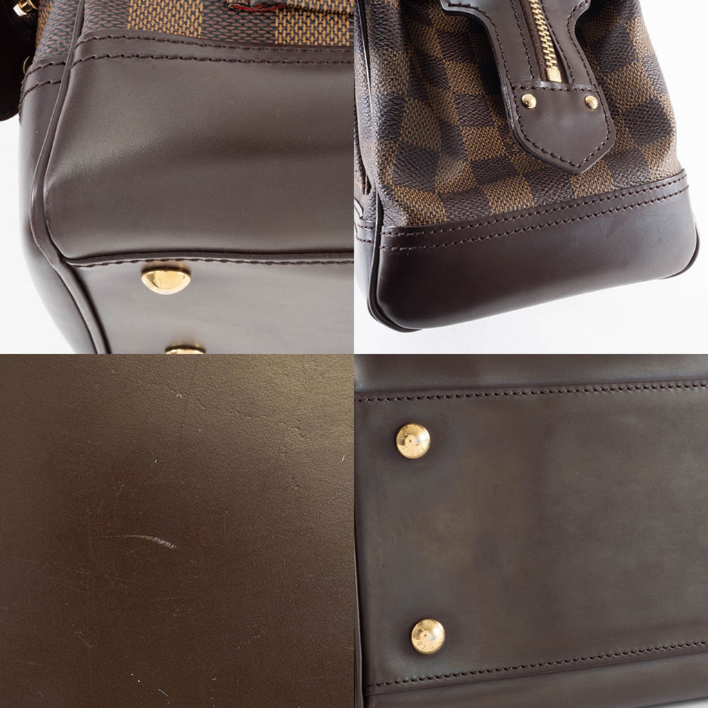 Louis Vuitton Damier Canvas Ebene Damier Canvas Handbag