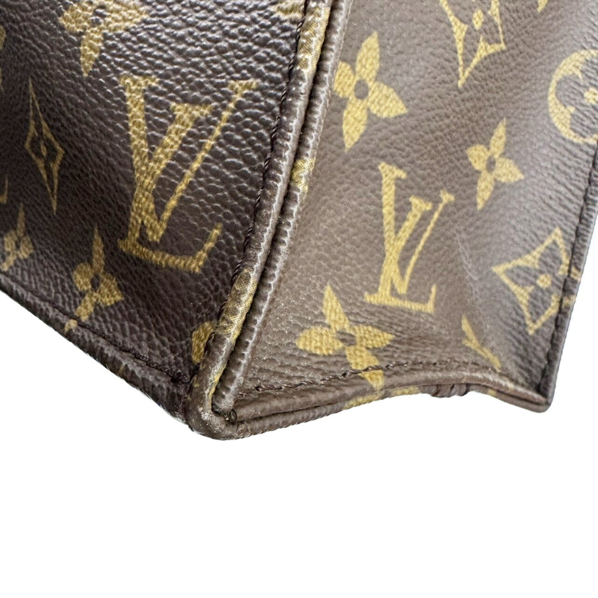 Louis Vuitton Monogram Brown Monogram Handbag Tote Bag