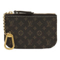 Louis Vuitton Brown Fusain Monogram Idylle Coin Purse/Coin Case