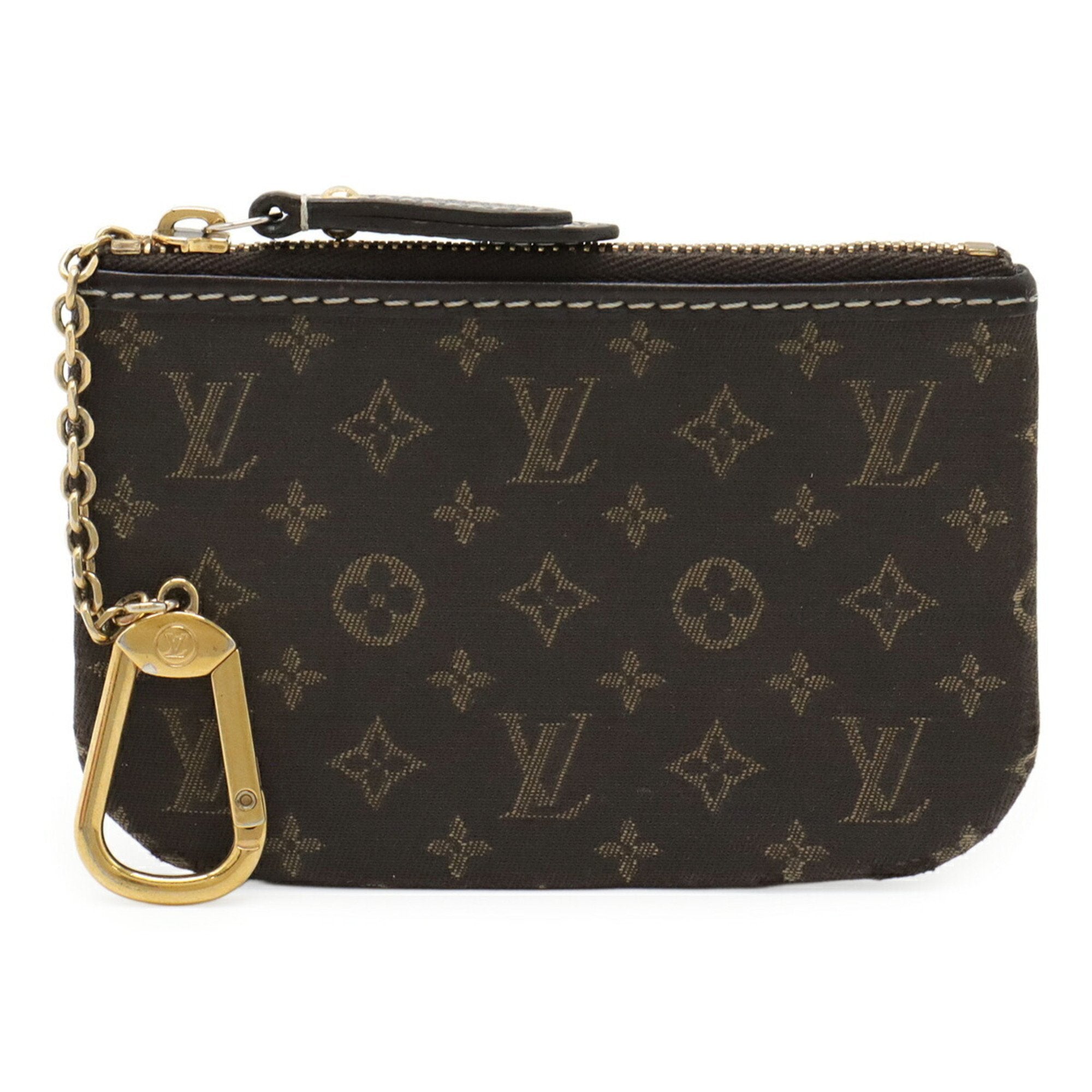 Louis Vuitton Brown Fusain Monogram Idylle Coin Purse/Coin Case
