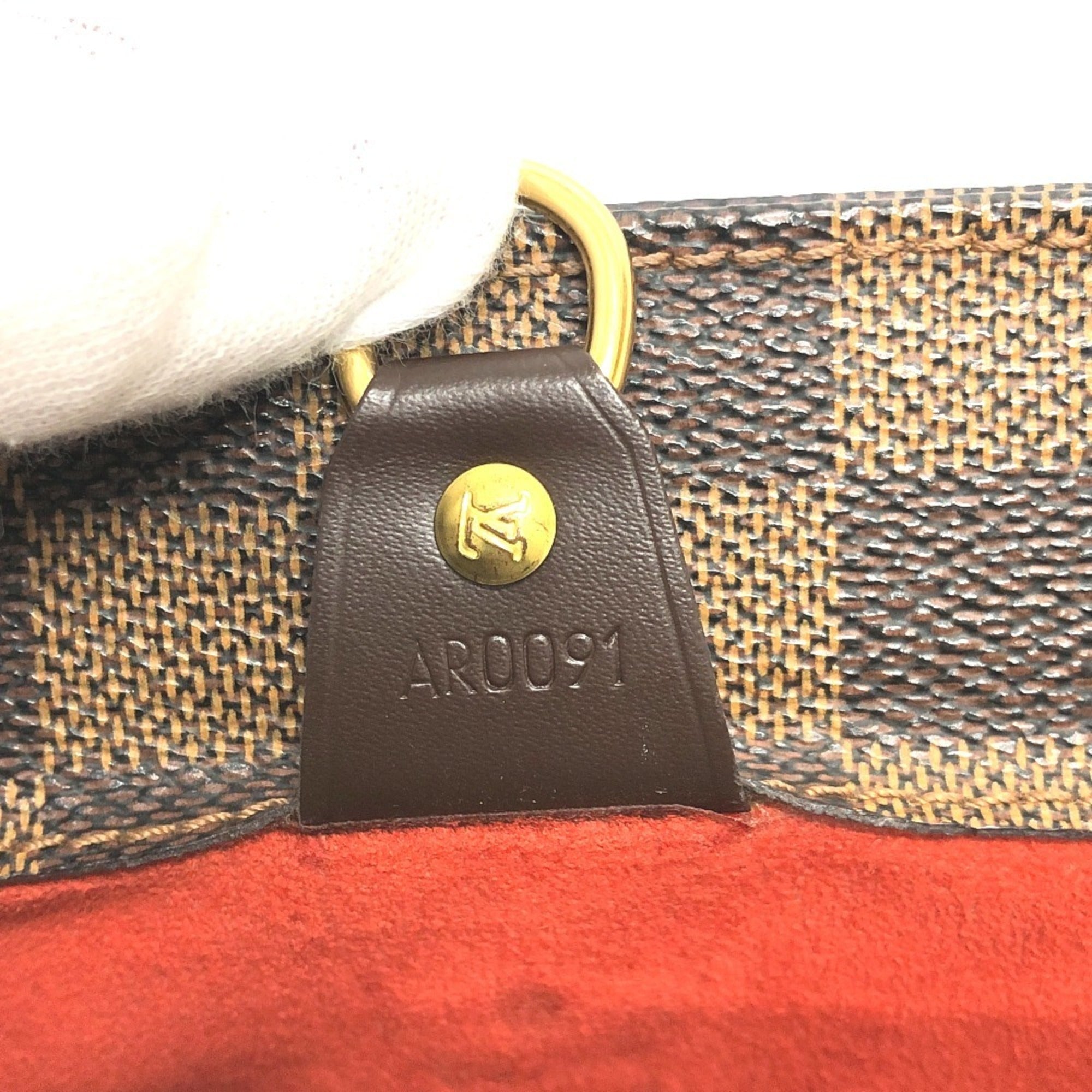 Louis Vuitton Brown Damier Canvas Damier Canvas Shoulder Bag Tote Bag